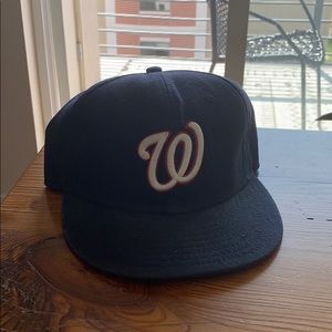 Washington Nationals New Era 5950 MLB Baseball Hat